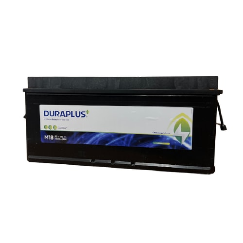 12V 180Ah Duraplus Tam Kapalı R+ Tırnaklı D5A Akü